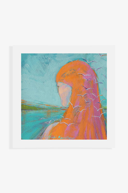 "Into the Blue" Print