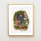 "Lost in a Dream" Flower Print