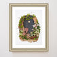 "Lost in a Dream" Flower Print