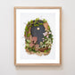 "Lost in a Dream" Flower Print