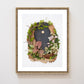 "Lost in a Dream" Flower Print