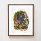 "Lost in a Dream" Flower Print