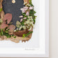 "Lost in a Dream" Flower Print