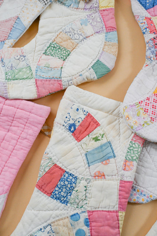 Vintage Quilt Stocking XXX