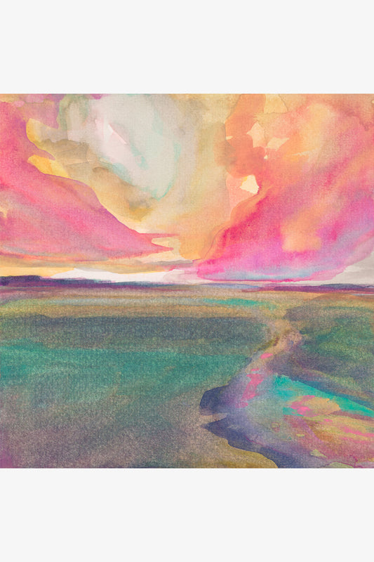 "Pink Passage" Print - Sister Golden