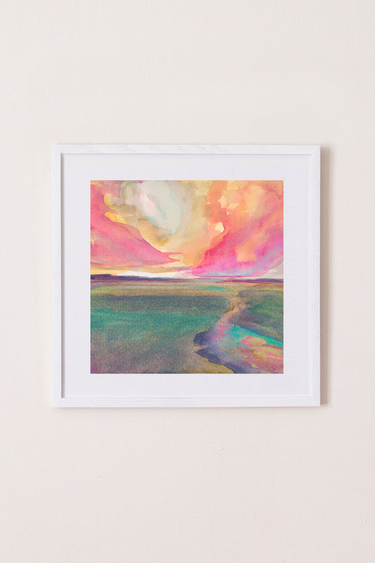 "Pink Passage" Print - Sister Golden