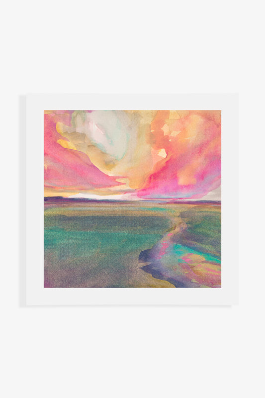 "Pink Passage" Print - Sister Golden