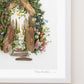 "Secret Garden" Flower Print