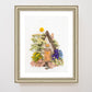 "Summer House" Flower Print